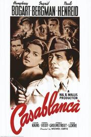 Cover for the movie Casablanca